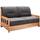 lifestyle4living Schlafsofa Landhaus