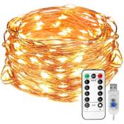 Lighting Ever Kupferdraht Lichterkette mit Fernbedienung 10 m Vergleich