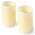 Lights4fun LED Kerzen Echtwachs