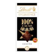 Lindt Excellence 100 Prozent Kakao Edelbitter Schokolade