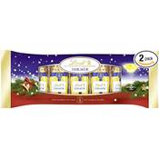 Lindt Schokolade weihnachtliche Eierlikör Fläschchen