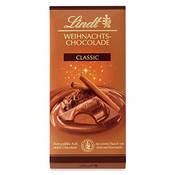 Lindt Weihnachtsschokolade Classic Vergleich