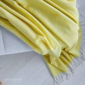 Linen & Cotton Merinowolldecke