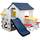 LittleTom Kinder Spielhaus mit Rutsche