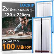 Lockii Staubschutztür mit Reißverschluss Vergleich