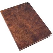 Logbuch-Verlag Hardcover Notizbuch A4 braun