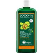 LOGONA Naturkosmetik Farbreflex Shampoo Braun-Schwarz