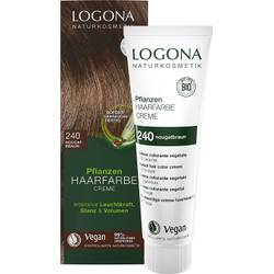 Logona Naturkosmetik Pflanzen-Haarfarbe-Creme 240 Nougatbraun