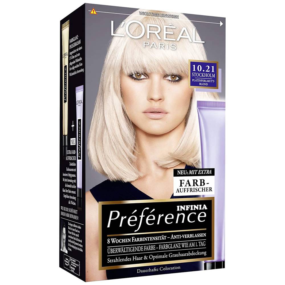 Erstaunlich Loreal Haarfarbe Test Fotos