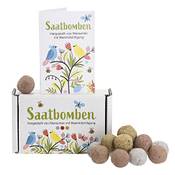 LouMaxx Handgemachte Blumenmurmeln