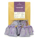 Lavendelbeutel 25Pcs Lavendel Duftsäckchen, Mottenschutz für Kleiderschrank,Auto  Duft, Einemgeld