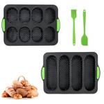 Lucknight Brötchen Backform