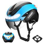 Fahrradhelm mit Licht