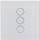 Luminea Home Control WLAN Dimmer Touch-Lichtschalter