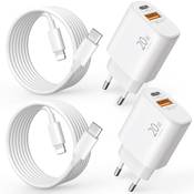 Luosike 20W 2-Port Schnellladegerät