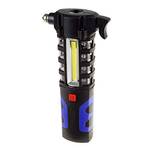 M2-Tec Kfz Notfall Hammer LED Signal Taschenlampe