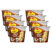 Maggi-5-Minuten-Terrine Nudeln in Waldpilzrahmsauce
