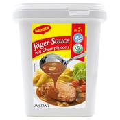 Maggi Jäger-Sauce mit Champignons Vergleich