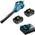 Makita DUB362Z + 2x Akku