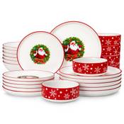 Malacasa Weihnachtsgeschirr Vergleich