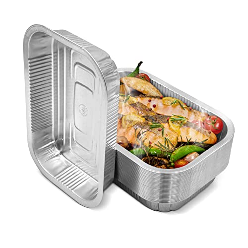 Schale Salat Enpack Aluschalen 3-geteilt – 780 Ml – Rechteckig 227x177x30mm – Ideal Für Grillen & Menü – Alu Grillschale Schale Salat Enpack Aluschalen 3-geteilt – 780 Ml – Rechteckig 227x177x30mm – Ideal Für Grillen & Menü – Alu Grillschale