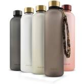YYV Trinkflasche Trinkflasche 500ML, Wasserflasche Kollabierbare  Silikon-Wasserflaschen, für Unterwegs, Auslaufsicher, Faltbar Sport 