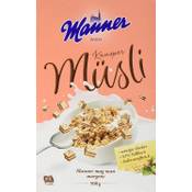 Manner Knusper-Müsli Vergleich