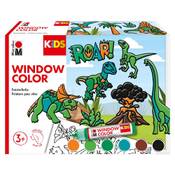 Marabu Window Color Set Dinosaurier