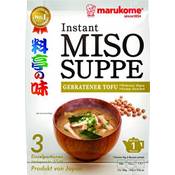 Marukome Instant Miso-Suppe mit gebratenem Tofu Vergleich