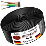 MAS Premium 3 x 2,5 qmm Erdkabel 40m