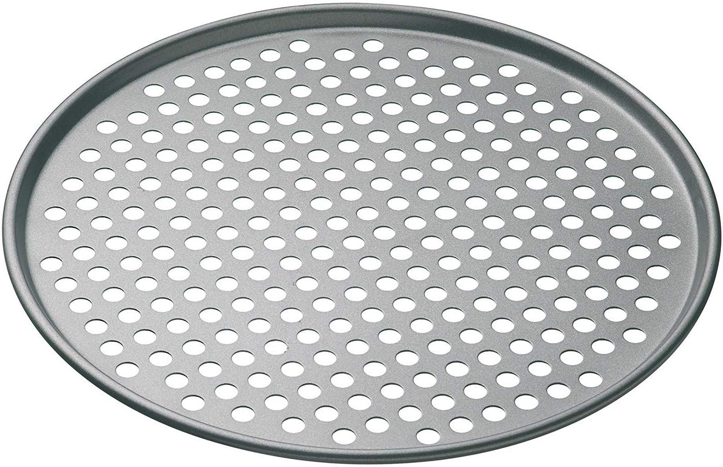 MBB Pizzablech Rund, 17.8 Cm - Mit Super Antihaftbeschichtung Für Knusprige Pizza, Ofenfest Bis 280°C
