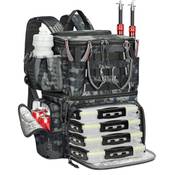 Matein Angelrucksack mit Boxen