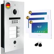 Mathfel 2 Draht Video Türsprechanlage 3-Familienhaus Vergleich