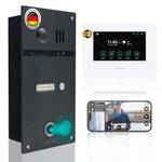 Mathfel 4 Draht Video Fingerprint Türsprechanlage