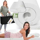 Eloneo Visko-Topper 3 teiliges Reiseset