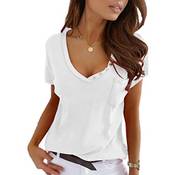 Maxwinee weißes T-Shirt Damen Vergleich