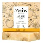 Meina Naturkosmetik Naturseife Bio Seife mit Orange und Zimt