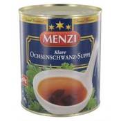 Menzi klare Ochsenschwanz-Suppe