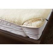 Merino Wool Lammfell-Bettauflage