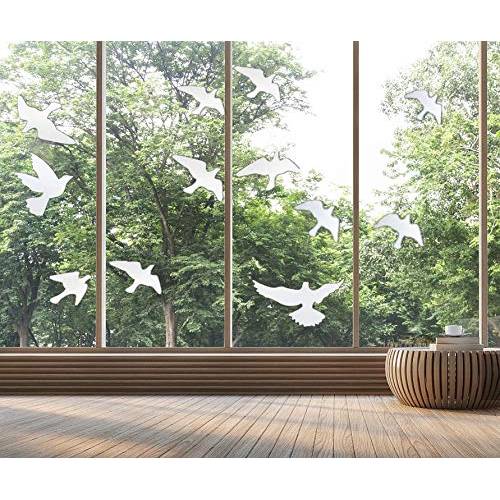Aufkleber-Set Vogelschutz und Fensterschutz I iSecur®, 6,95 €