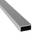 Metalxact Aluminium Rechteckrohr