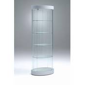 MHN Glasvitrine oval Vergleich