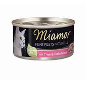 Miamor Feine Filets Naturelle mit Thun & Krebsfleisch Vergleich