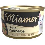 Miamor feine Pastete  mit Huhn & Ei Vergleich