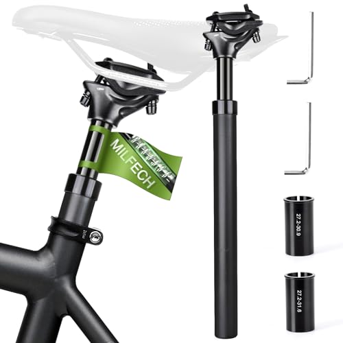 Carbon-Sattelstütze Für Fahrrad – Superleicht & Stabil In 6 Größen (z.B. 27,2x400 Mm)