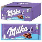 Milka Bubbly Alpenmilch