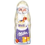 Milka Weihnachtsmann Weiße Schokolade Vergleich