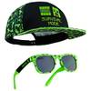 Minecraft Sonnenbrille mit Baseball Cap
