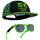 Minecraft Sonnenbrille mit Baseball Cap