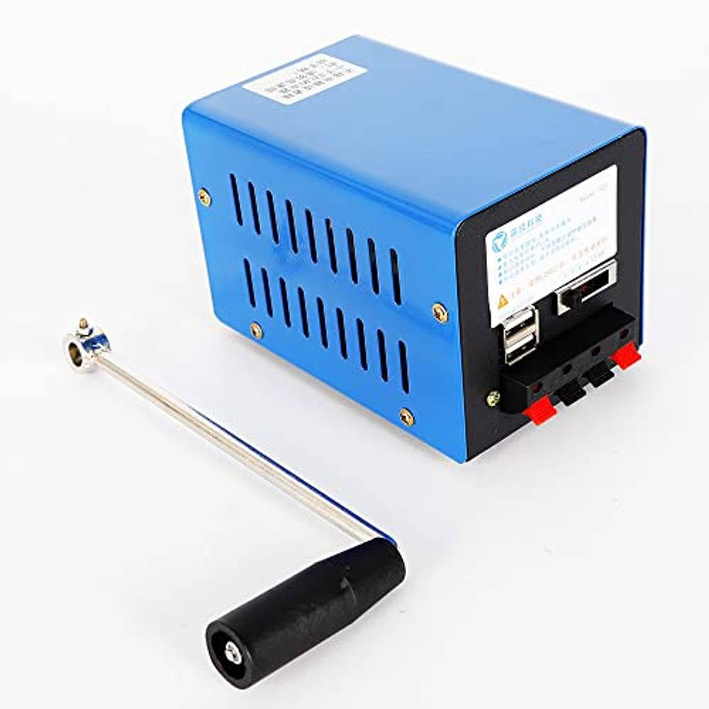 Handkurbelgenerator – Tragbare Notstromversorgung 3–6V Für Outdoor, Bildung & Notfälle
